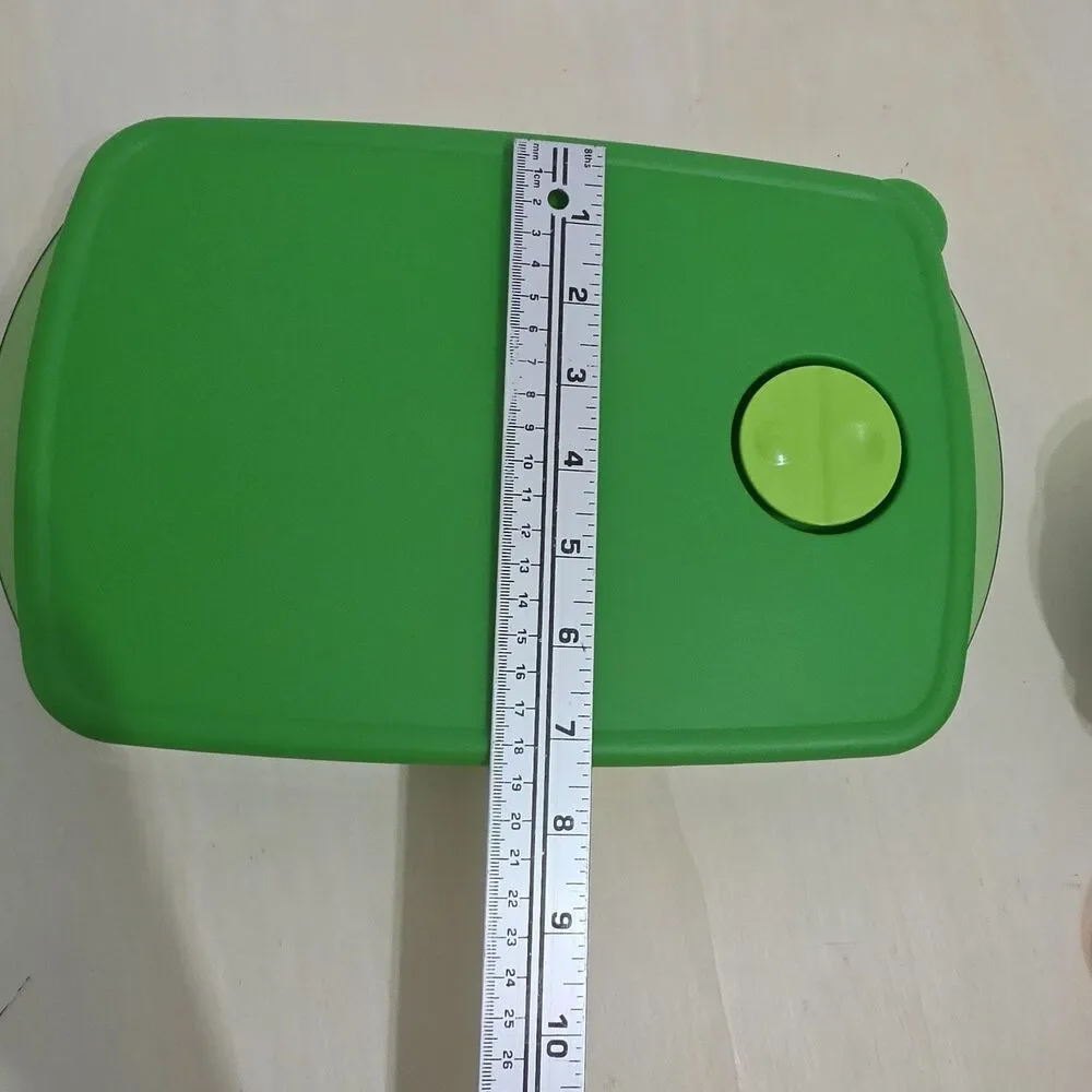 Tupperware Rock N Serve 6 Container Set 3381 3385 3387 4720 Pink Green Vented